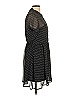 Band of Gypsies 100% Polyester Polka Dots Black Casual Dress Size L - photo 4