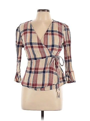 Blue Rain 3/4 Sleeve Blouse (view 1)