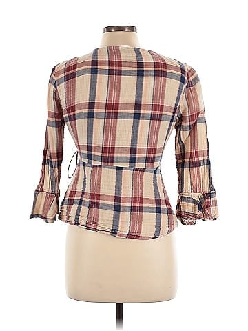 Blue Rain 3/4 Sleeve Blouse (view 2)
