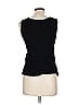 Bisou Bisou 100% Cotton Black Sleeveless Top Size L - photo 1