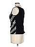 Bisou Bisou 100% Cotton Black Sleeveless Top Size L - photo 4