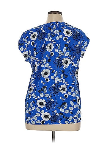 Hilary Radley Short Sleeve Blouse (view 2)