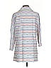 Habitat Stripes White 3/4 Sleeve Button-Down Shirt Size S - photo 2