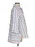 Habitat Stripes White 3/4 Sleeve Button-Down Shirt Size S - photo 4