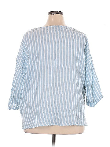 Jones & Co 3/4 Sleeve Blouse (view 2)