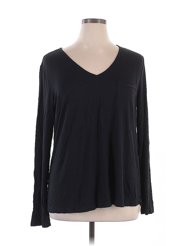 Soma Black Long Sleeve T-Shirt Size XL - photo 1