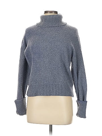 Pink Rose Turtleneck Sweater (view 1)