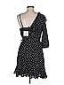 Jack by BB Dakota 100% Polyester Polka Dots Black Casual Dress Size 8 - photo 2