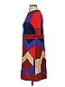 Marc by Marc Jacobs 100% Rayon Color Block Burgundy Casual Dress Size XS - photo 5