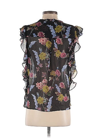 Paige Sleeveless Silk Top (view 2)