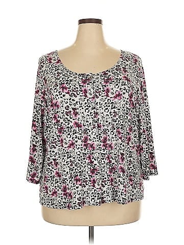 Effortless Style by citiknits 3/4 Sleeve Blouse (view 1)