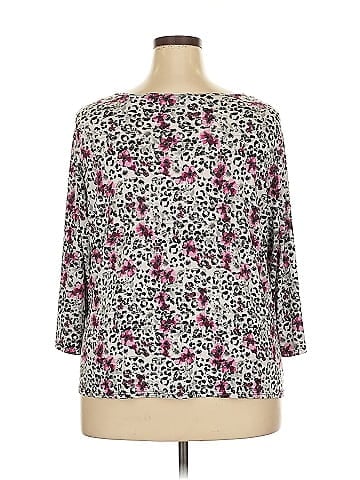 Effortless Style by citiknits 3/4 Sleeve Blouse (view 2)