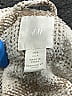 H&M 100% Polyester Plaid Ivory Coat Size S - photo 6