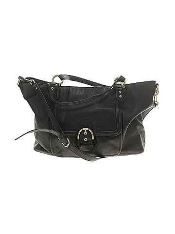 Coach Factory Leather Satchel (view 1)