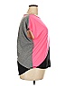 Xersion 100% Polyester Color Block Pink Short Sleeve T-Shirt Size XL - photo 4