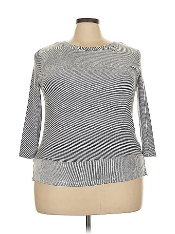Christian Siriano New York 3/4 Sleeve Top (view 1)