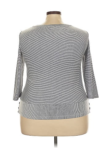Christian Siriano New York 3/4 Sleeve Top (view 2)