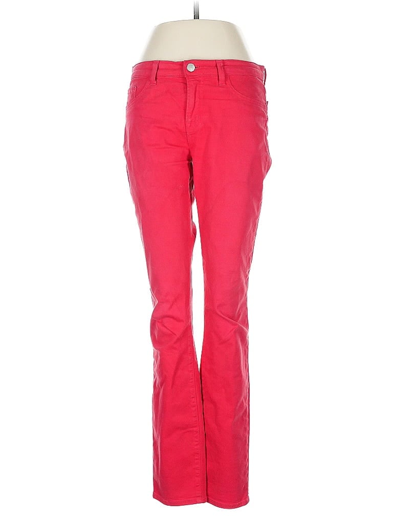 J Brand Color Block Red Jeans Size 28 waist - photo 1