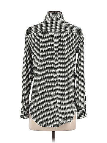 Equipment Long Sleeve Button-Down Shirt (view 2)