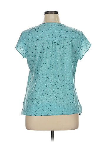 Croft & Barrow Short Sleeve Blouse (view 2)
