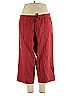 Jessica London Red Linen Pants Size 18 - photo 1