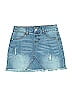 Justice Blue Denim Skirt Size 8 - photo 1