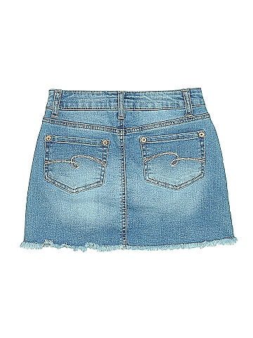 Justice Denim Skirt (view 2)