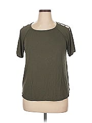 August Silk Short Sleeve Top