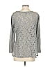 DKNY Jeans Gray Long Sleeve Top Size S - photo 2