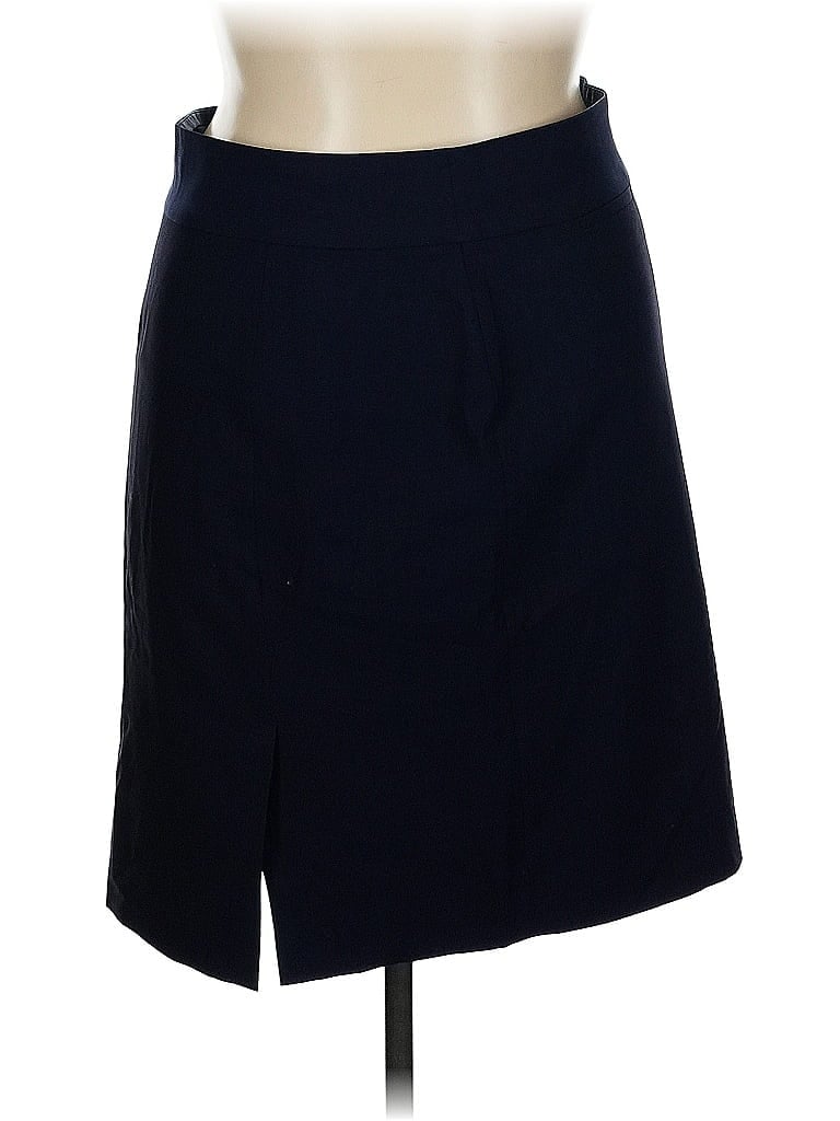 Click to view more detailed imagery on our partner's website Pre-owned Banana Republic Wool Skirt In Blue