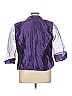 Alex Evenings 100% Polyester Purple Jacket Size 1X - photo 2