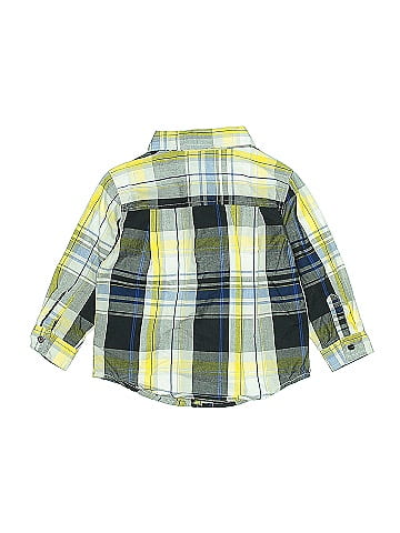 CALVIN KLEIN JEANS Long Sleeve Button-Down Shirt (view 2)