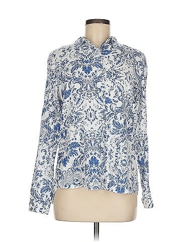 Big Dart Long Sleeve Blouse (view 1)