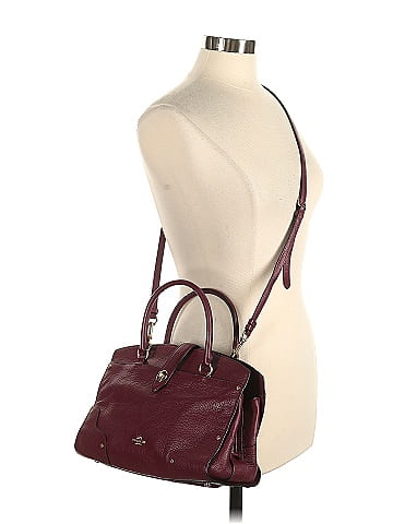 Coach Factory Leather Satchel (view 2)
