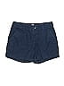 Gap Kids 100% Cotton Solid Blue Shorts Size 10 - photo 1