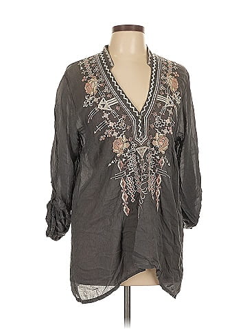 Johnny Was 3/4 Sleeve Blouse (view 1)