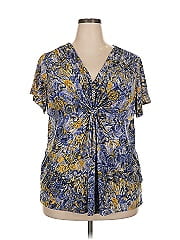 Daisy Fuentes Short Sleeve Blouse