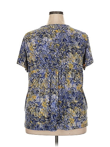 Daisy Fuentes Short Sleeve Blouse (view 2)