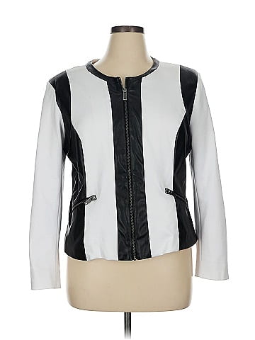 G by Giuliana Rancic Faux Leather Jacket (view 1)