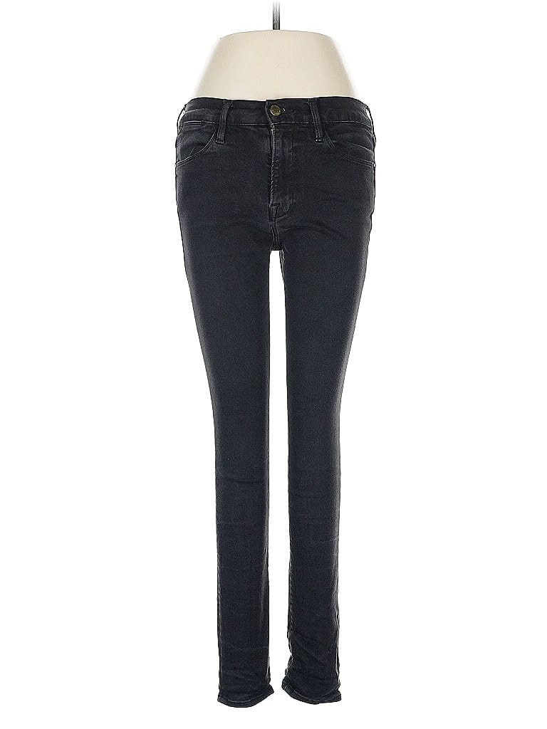 FRAME Denim Hearts Black Jeans Size 29 waist - photo 1