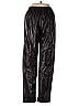 Connie 100% Polyester Black Brown Casual Pants Size S - photo 2