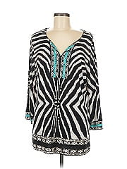Jm Collection 3/4 Sleeve Blouse