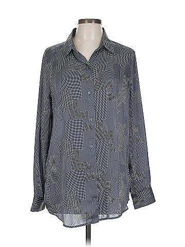 Equipment Long Sleeve Blouse (view 1)