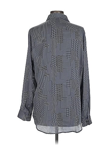 Equipment Long Sleeve Blouse (view 2)