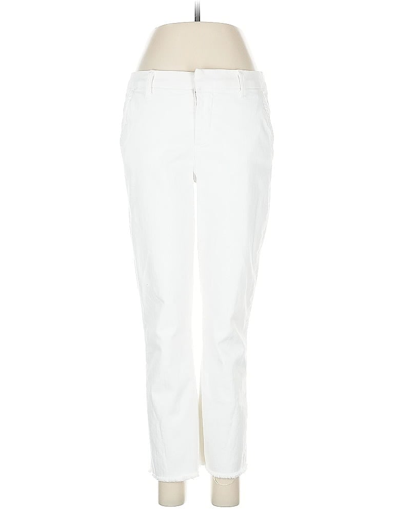Frank & Eileen White Casual Pants Size 6 - photo 1
