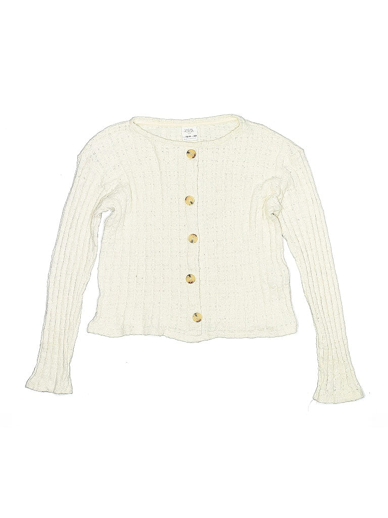 Cardigan rose poudré tricot tout doux fille