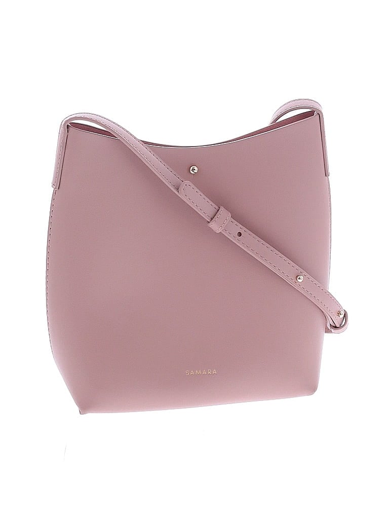 Samara Solid Pink Tan Crossbody Bag One size - photo 1