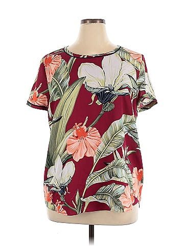 Ann Taylor Short Sleeve Blouse (view 1)