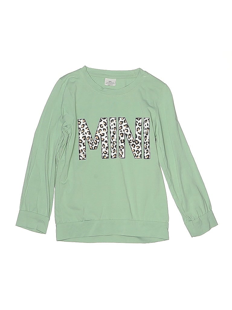 Pre-owned Unbranded Kids' Sweatshirt In Green