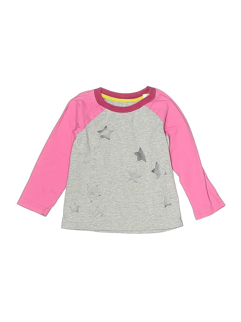 Mini Boden 100% Cotton Pink 3/4 Sleeve T-Shirt Size 2 - photo 1